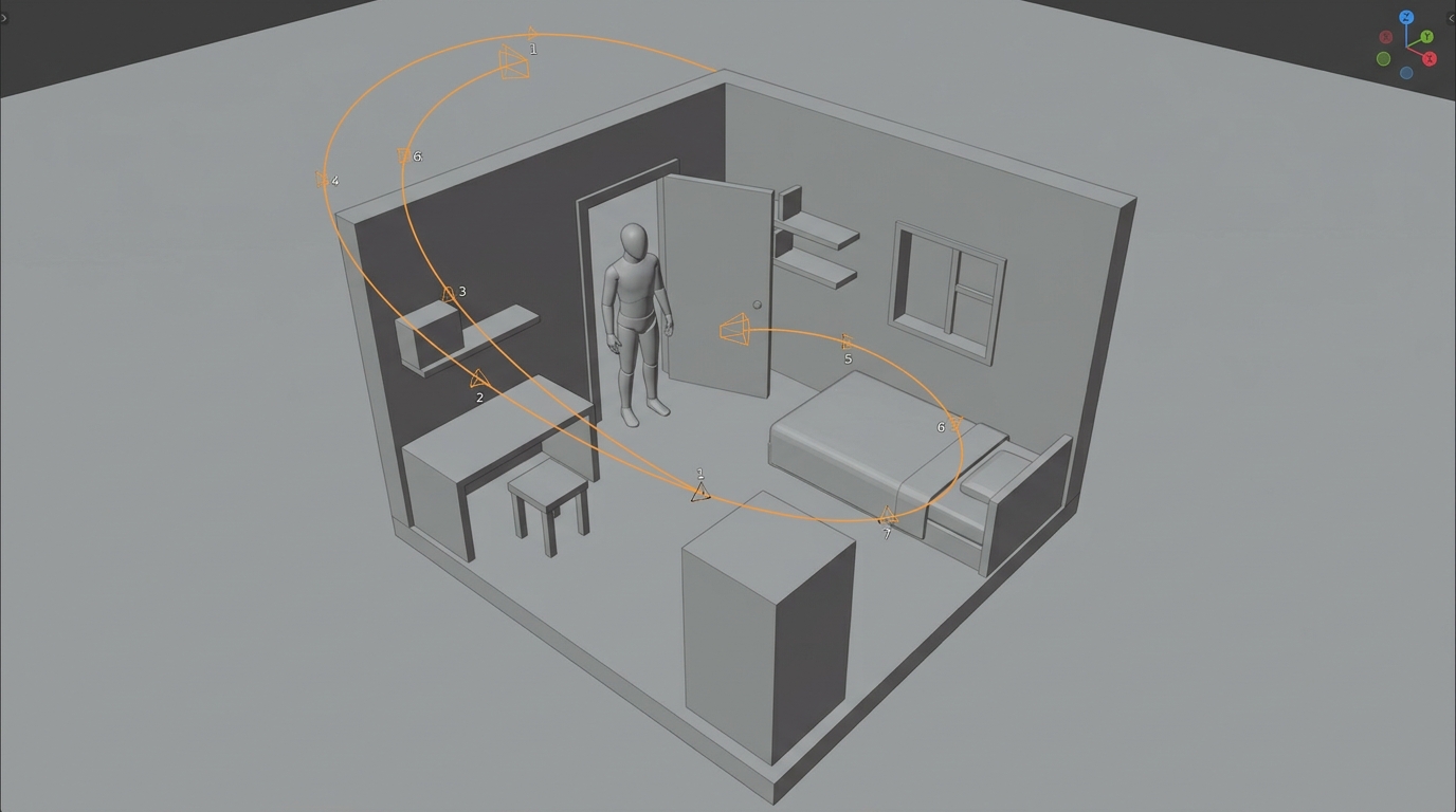 ComfyUI has shared a Blender and Seedance 2.5 workflow that lets a 3D blockout control your camera, action and timing