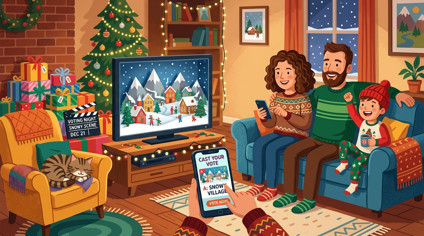 Make a Christmas short with AI tools and it could air live on national cable television on 12 December