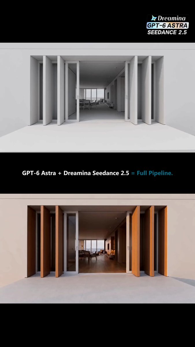 Dreamina's Clay Renderer Plugin turns GPT-6 Astra and Seedance 2.5 into a single Blender-to-final-shot pipeline that dozens of creators are already calling production-ready