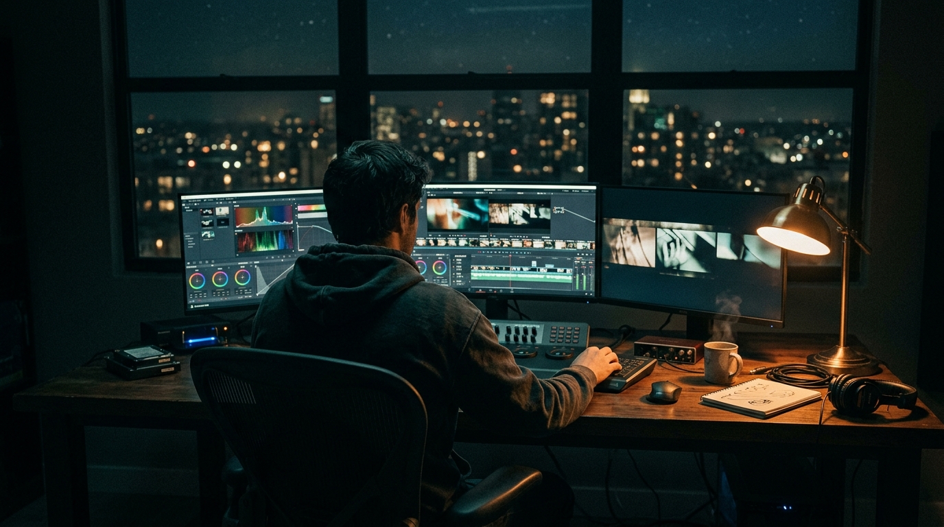 Three and a half weeks from open to deadline: the entry cost is your time rather than a crew.