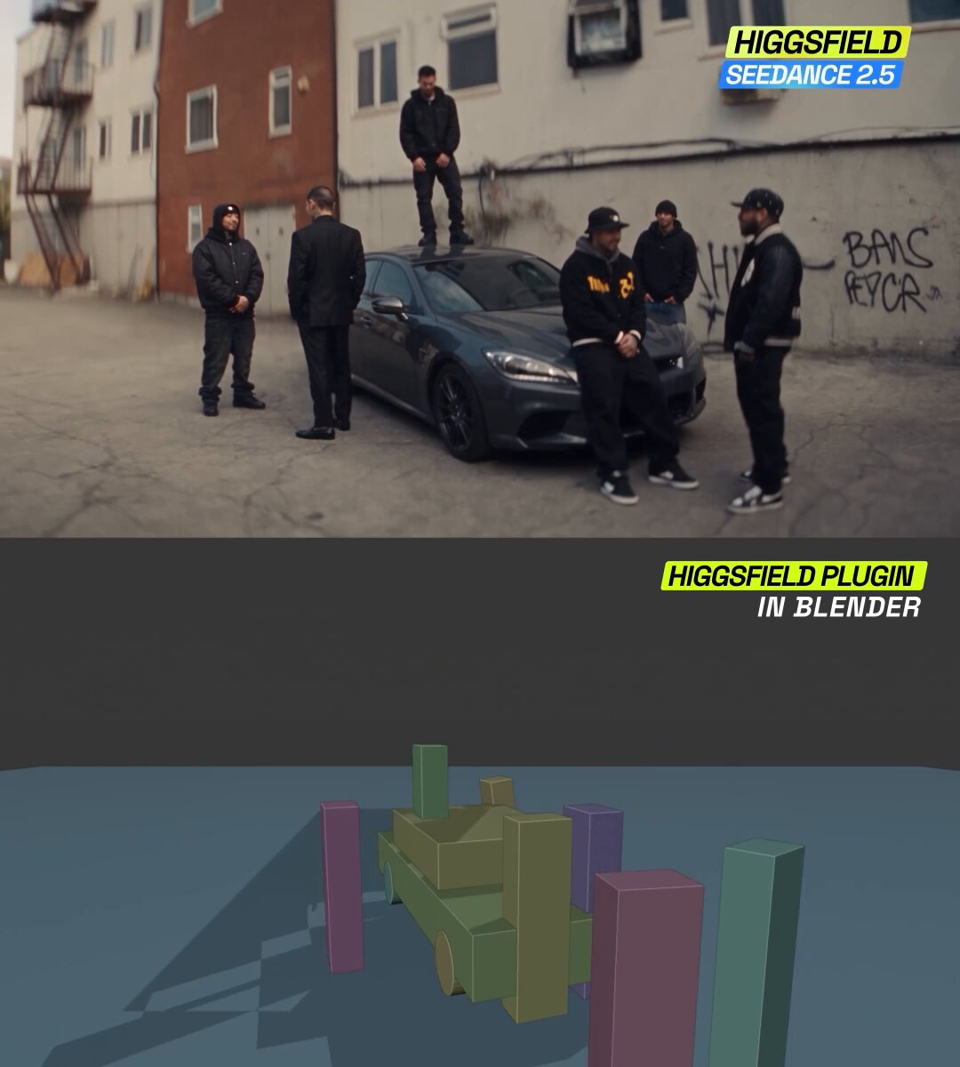 Higgsfield's Blender plugin locks camera motion before you spend a single credit, and it solves the biggest source of wasted iterations in AI filmmaking