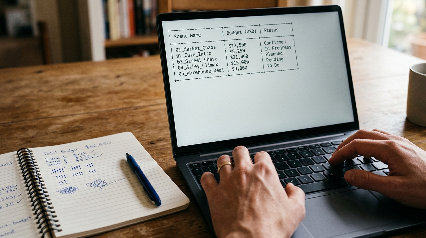 How to budget your credits across a multi-scene AI film