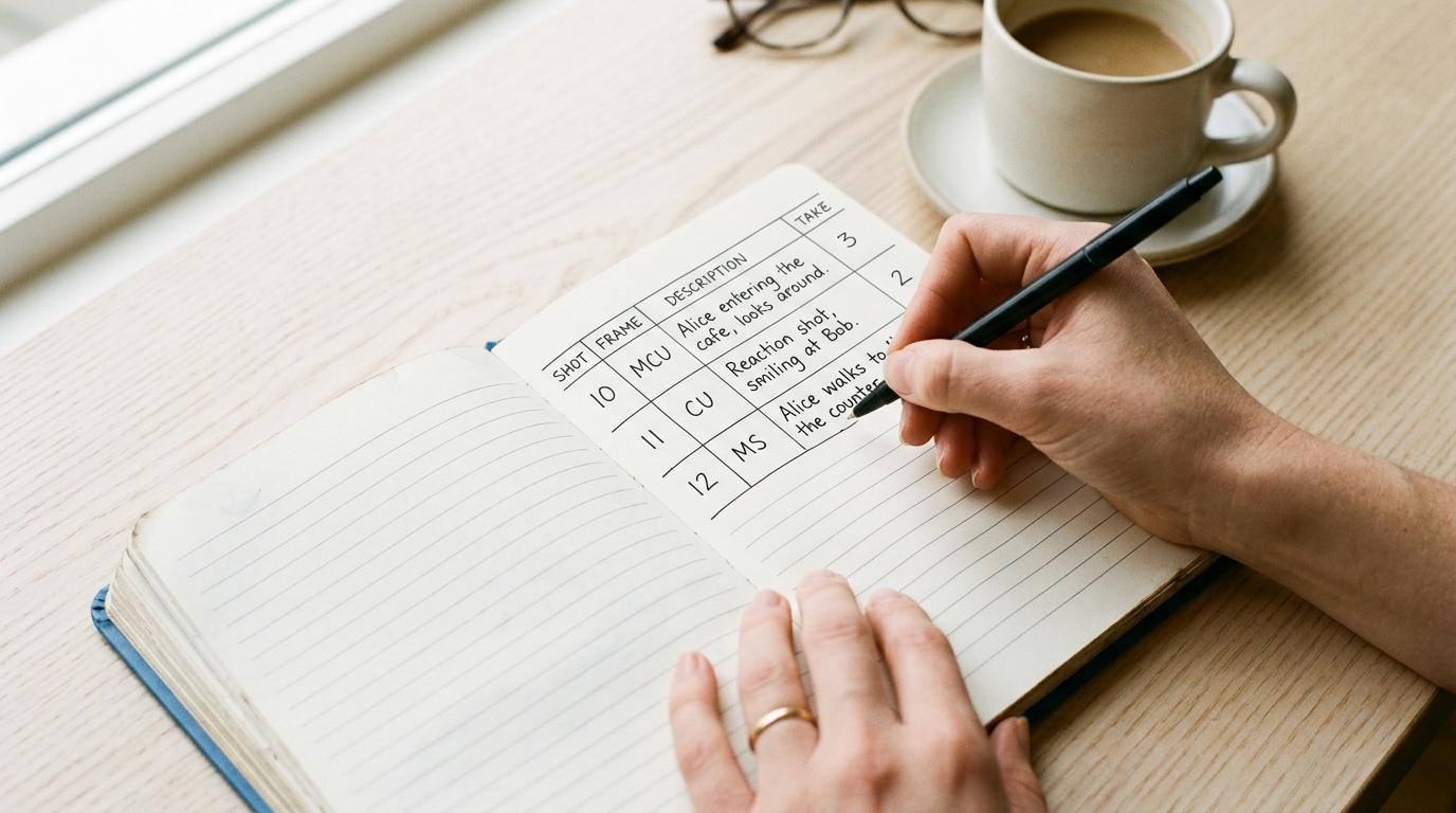 The shot list habit that stops AI production from collapsing mid-project