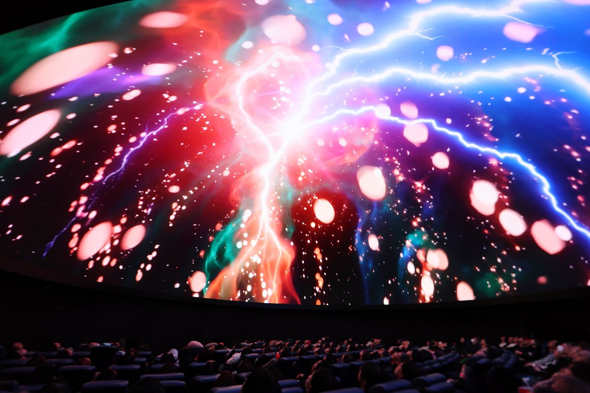Topaz Labs' Astra 2 upscaling model took Aurora Aura's AI film from a soft 480p draft to a 4096×4096 planetarium master, and that is a new benchmark for large-format AI video